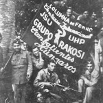 Imatge d'un grup de Brigadistes Internacionals, en aquest cas procedents d'Hongria.