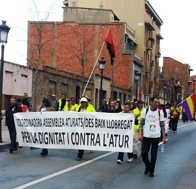 El Fòrum Social del Baix Llobregat amb la II Marxa Contra l’Atur i la Precarietat