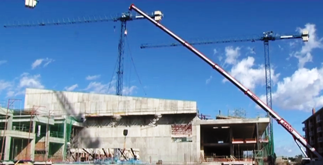 El complex esportiu de la Torre-Roja de Viladecans, pren forma