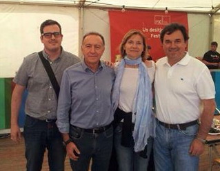 El candidat baixllobregatí del PSC, Eduard Rivas, visita aquest cap de setmana Sant Boi i Molins de Rei