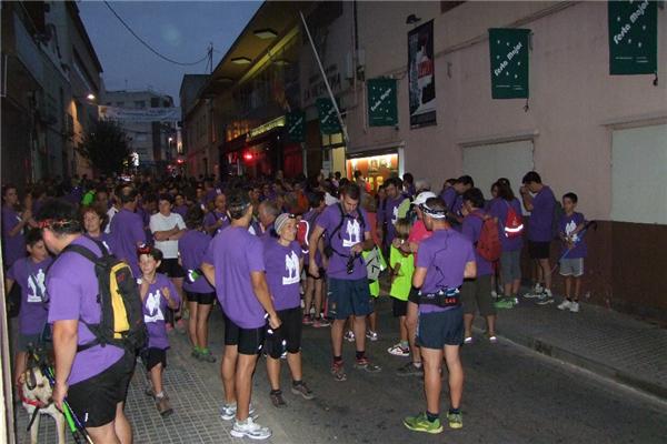 S’apropa la XXIII Caminada nocturna 2014 de Sant Vicenç dels Horts
