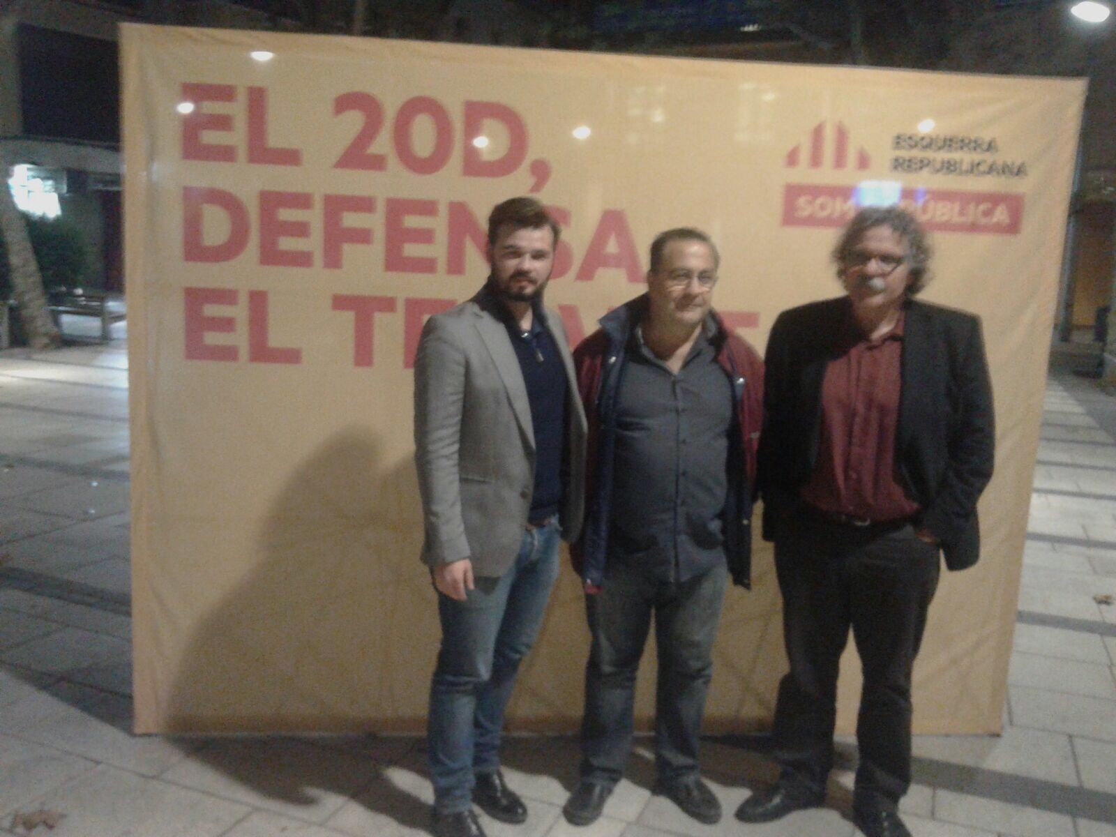 ERC inicia la campanya del 20D al Baix Llobregat