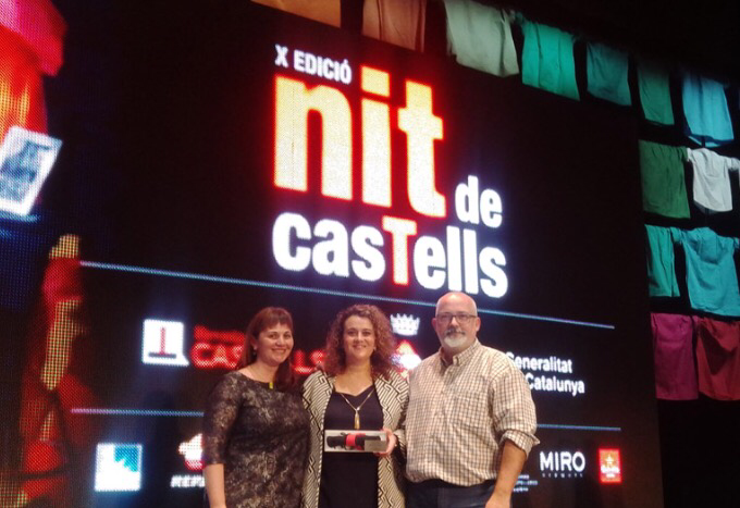 #BaixCastells: Els Matossers de Molins de Rei, guanyen el Premi a la ‘Iniciativa Social’ de la Revista Castells