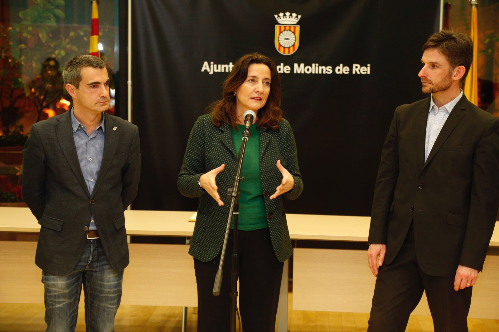 La presidenta de la Diputació inaugura la 166ª Fira de la Candelera