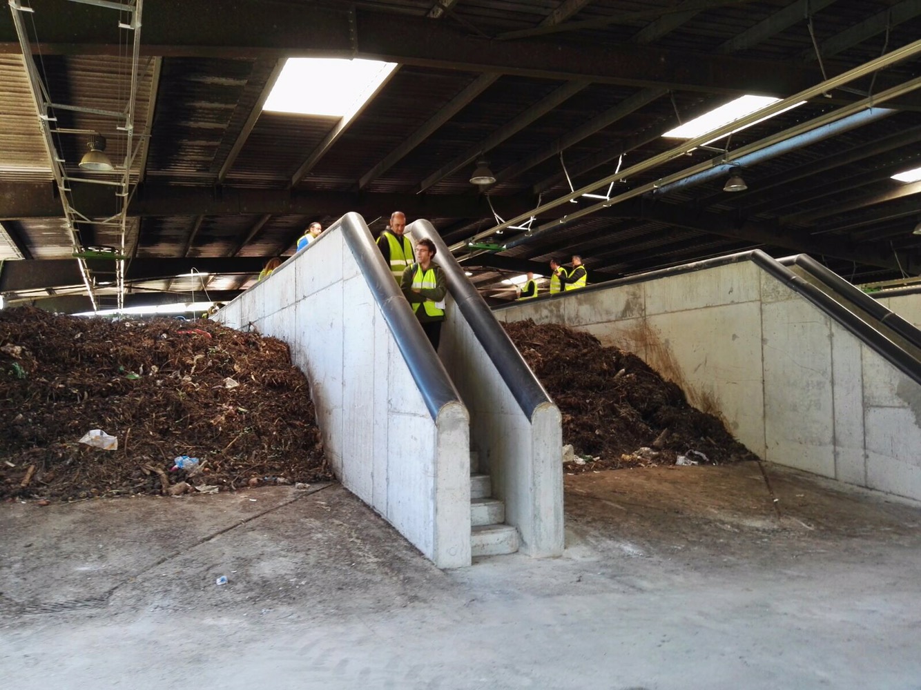 La planta de compostatge de Torrelles implementa obres de millora per minimitzar els problemes d’olor