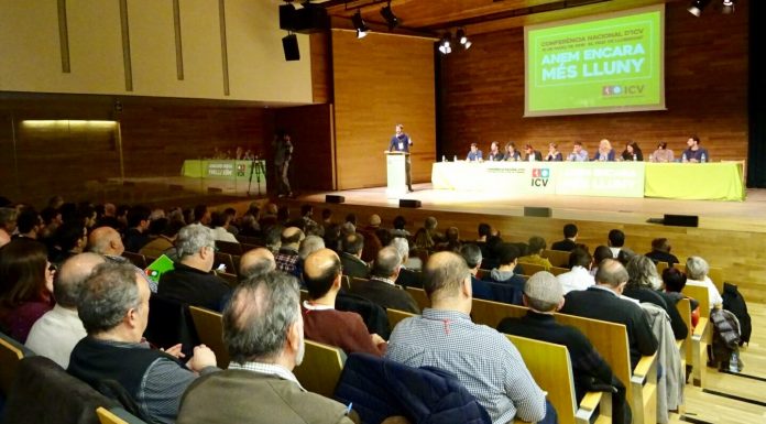 Urtasun expressa a la Conferència Nacional d’ICV celebrada al Prat, la voluntat de “construir un projecte nacional ambiciós i guanyador”