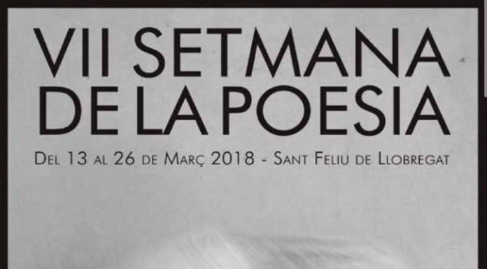 La VII Setmana de la Poesia arriba a Sant Feliu amb propostes per a tots els públics