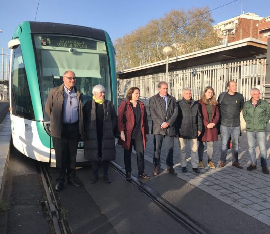 Governs baixllobregatins recolzen Colau per la unió dels tramvies
