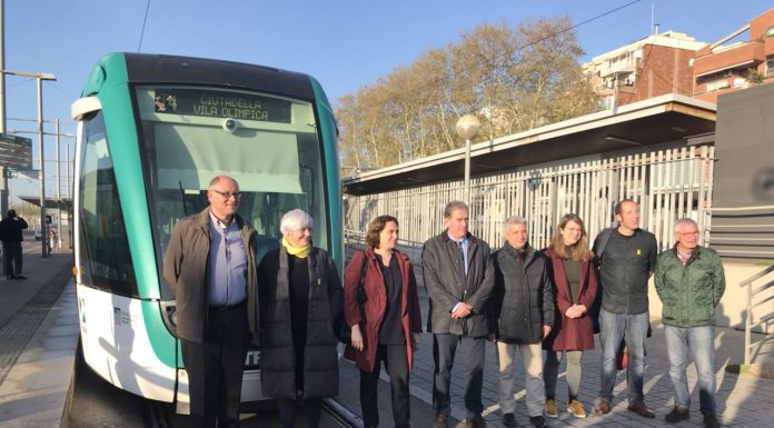 Governs baixllobregatins recolzen Colau per la unió dels tramvies