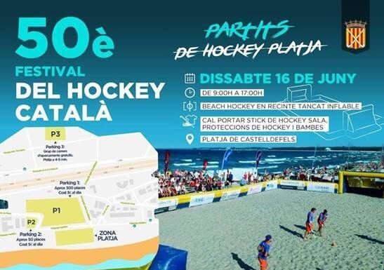 Castelldefels acull aquest cap de setmana el 50è Festival de l’Hoquei Català
