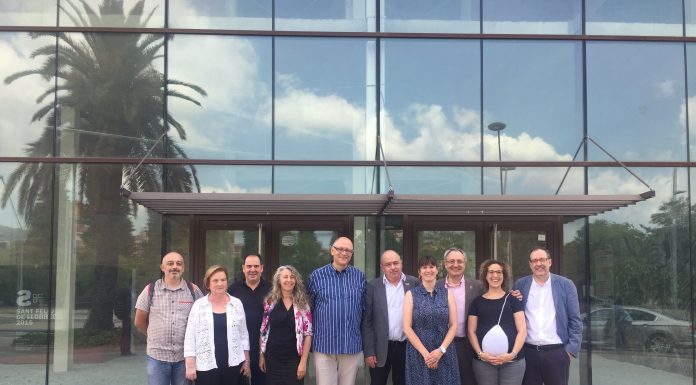 Primera visita territorial del conseller d’Ensenyament, Josep Bargalló, al Baix Llobregat