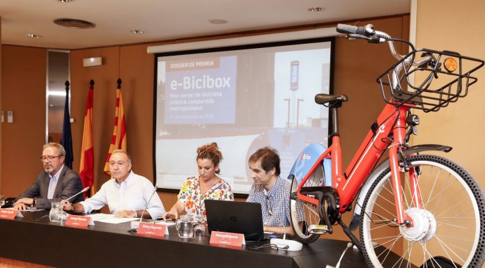 L’AMB instal·larà mòduls amb bicicletes elèctriques d’ús compartit a diversos municipis del Baix Llobregat