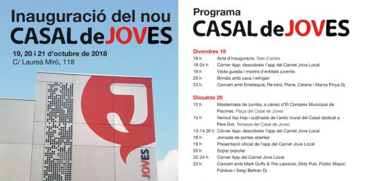 Sant Feliu de Llobregat inaugura el seu nou Casal de Joves