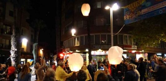 Concentració a Gavà per la llibertat dels Jordis