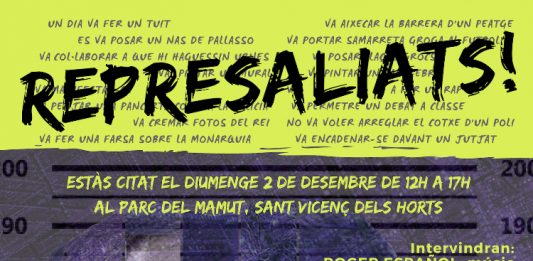 Acte transversal pels represaliats polítics a Sant Vicenç dels Horts