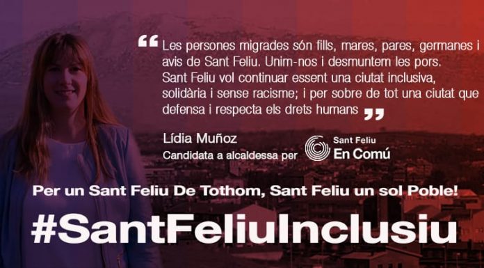 Sant Feliu en Comú crida a fer un front contra la ultra dreta i el racisme