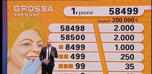El Prat reparteix el primer premi de la Grossa de Cap d’Any: 58499
