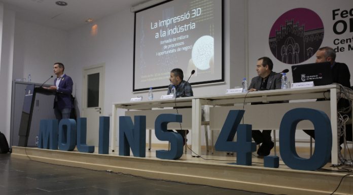 Jornada sobre els usos industrials de la impressió en 3D a Molins de Rei
