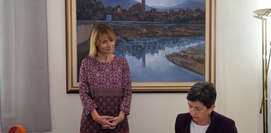 Visita institucional de la delegada del Govern a Sant Boi de Llobregat