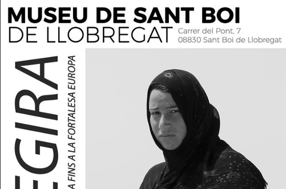 El museu de Sant Boi acull una exposició fotogràfica que mostra els camins que les persones refugiades segueixen per arribar a Europa