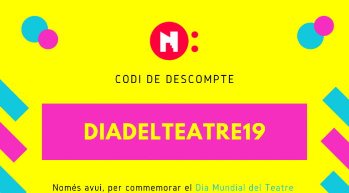 Descomptes especials al Teatre Núria Espert per celebrar el Dia Mundial del Teatre