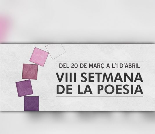 La VIII Setmana de la Poesia de Sant Feliu s’allargarà del 20 de març a l’1 d’abril