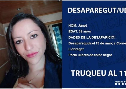 Busquen una dona de 39 anys desapareguda a Cornellà de Llobregat el 13 de març