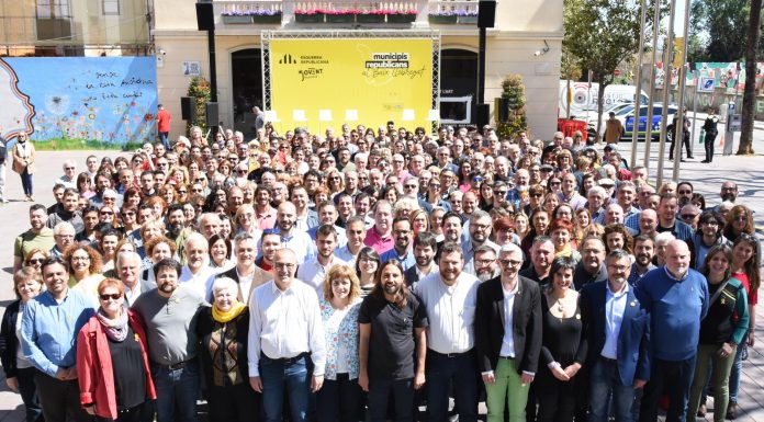 #26M – ERC reivindica tenyir de groc “republicà” el Baix Llobregat el proper 26 de maig