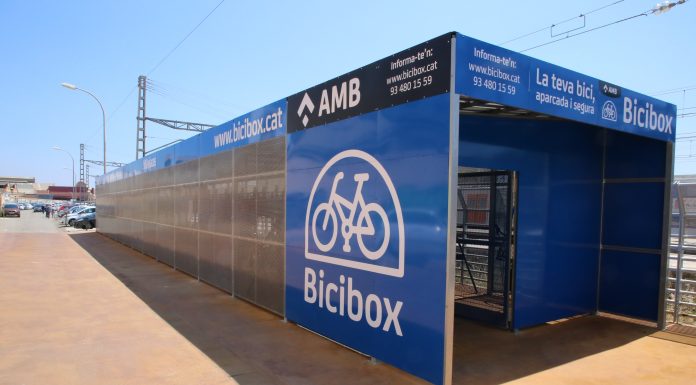 Gavà acull el primer Bicibox de gran capacitat de l’Àrea Metropolitana de Barcelona