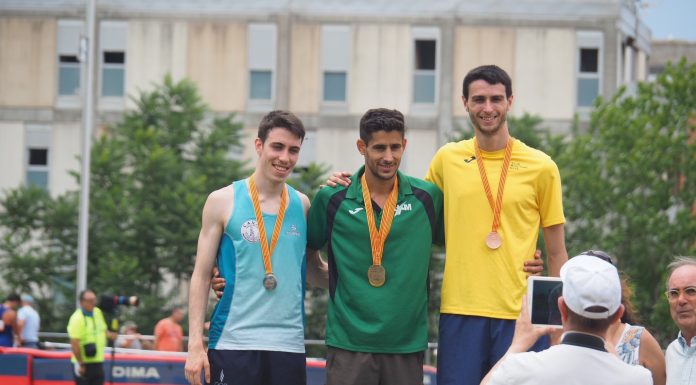 L’atleta baixllobregatí Miquel Domènech, guanya la medalla de bronze a l’Absolut de Catalunya