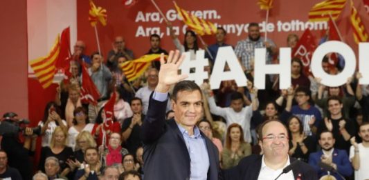 #10N – Sánchez afirma des de Viladecans, que “no hi ha gaires diferències” entre l’independentisme “més recalcitrant” i la ultradreta