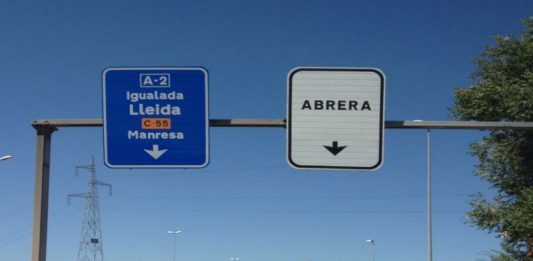 Talls vinculats a les protestes per la sentència de l’1-O a la carretera A-2, al seu pas per Abrera al Baix Llobregat