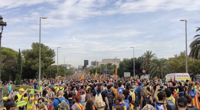 Les Marxes per la Llibertat arriben a Barcelona