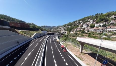La variant de Vallirana obre 15 anys després d’haver iniciat les obres