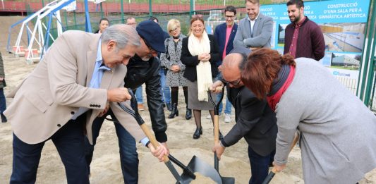 L’Ajuntament de Sant Andreu comença la construcció d’un pavelló per a la pràctica de la gimnàstica esportiva