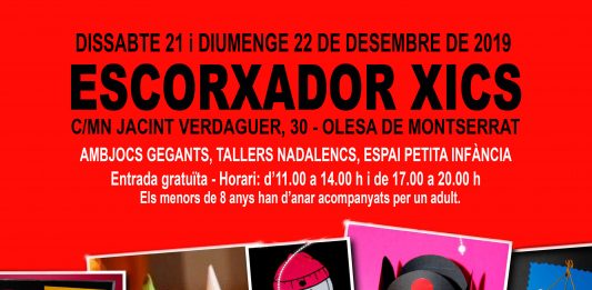 Aquest cap de setmana arriba la tercera edició de l’Escorxador Xics, la fira infantil de Nadal d’Olesa
