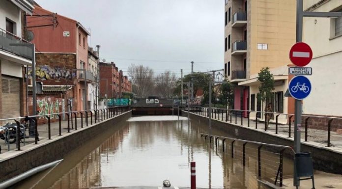 Sant Boi, Gavà, Castelldefels i Viladecans denuncien que el Gloria ha fet evident el mal estat de les infraestructures