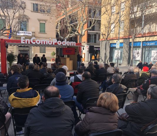 Els comuns sostenen des del Baix Llobregat que Torra pot continuar com a president encara que se li retiri l’escó