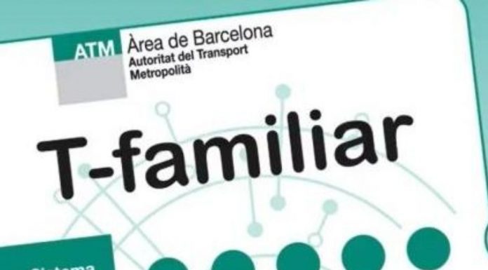 Avui entra en funcionament la T-familiar, la targeta multipersonal
