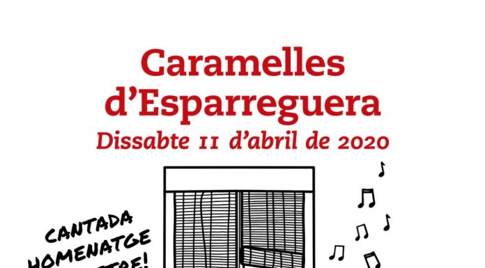 Esparraguera celebra una cantada de caramelles confinades des dels balcons