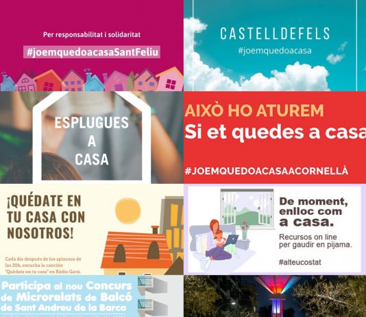Els ajuntaments del Baix Llobregat proposen activitats i continguts digitals culturals o solidaris, per a dinamitzar el confinament