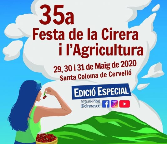 Edició especial confinada de la 35a Festa de la Cirera i l’Agricultura de Santa Coloma de Cervelló