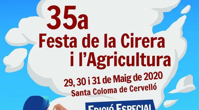 Edició especial confinada de la 35a Festa de la Cirera i l’Agricultura de Santa Coloma de Cervelló