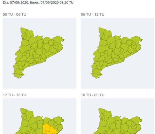 Inundacions a Gavà i a Castelldefels a causa de les fortes pluges d’ahir la nit