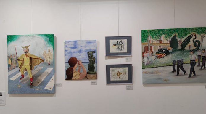 La Casa de Cultura d’Olesa acull una exposició dels Nou Gats de Sitges