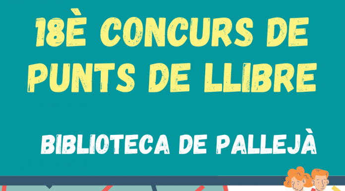 Es convoca la 18a edició del concurs de punts de llibre a Pallejà