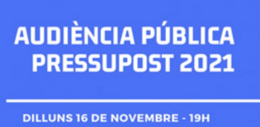 L’alcaldessa d’Esplugues presentarà el projecte del Pressupost Municipal 2021 per Facebook Live