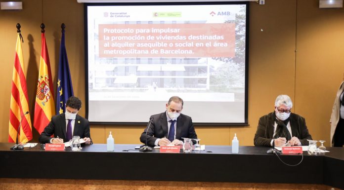Front comú entre les administracions per fer front a la falta d’habitatge de lloguer assequible a la metròpolis de Barcelona