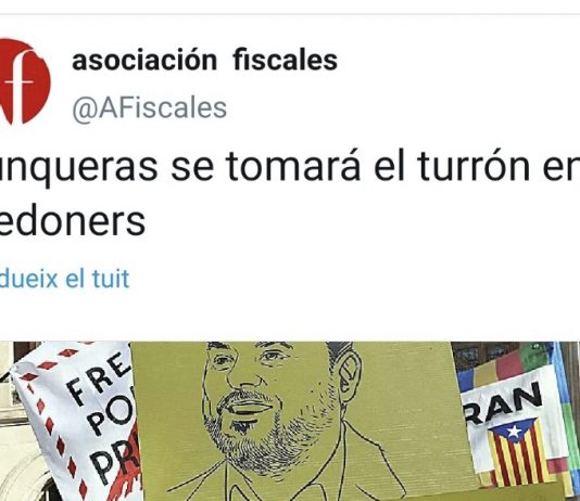 Escàndol per les bromes de l’Associació de Fiscals sobre la presó de Junqueras