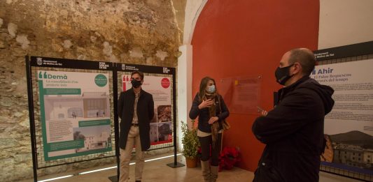 L’Ajuntament de Molins presenta l’exposició sobre el futur Centre de Cultura i Art del Renaixement